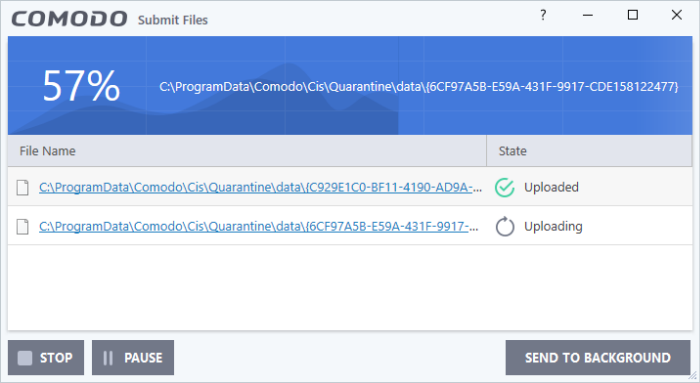 Scan Results, Scan Computer For Virus, Comodo Valkyrie Analysis